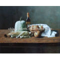 Fresh Vegetable Modern Oil Painting for Dining Room